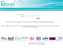 Tablet Screenshot of doward.xceed.com.au